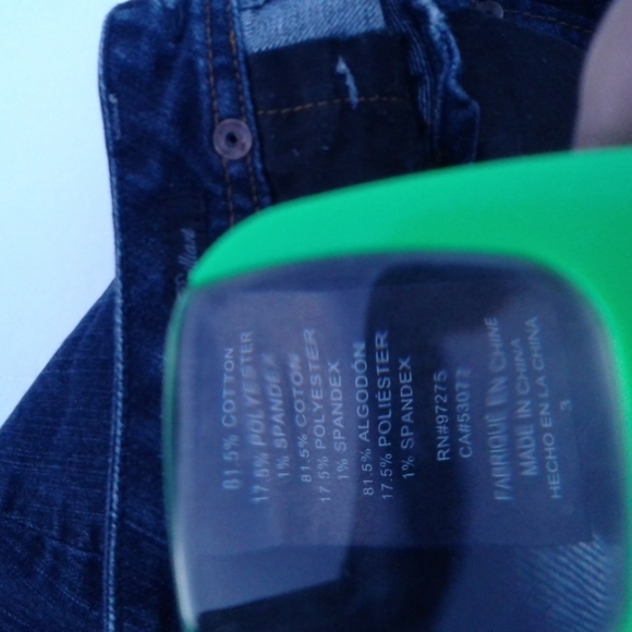 Women's denim jeans brand is Fox size 3 big Bell great condition - Picture 6 of 13